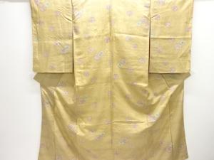 アンティーク　花模様着物